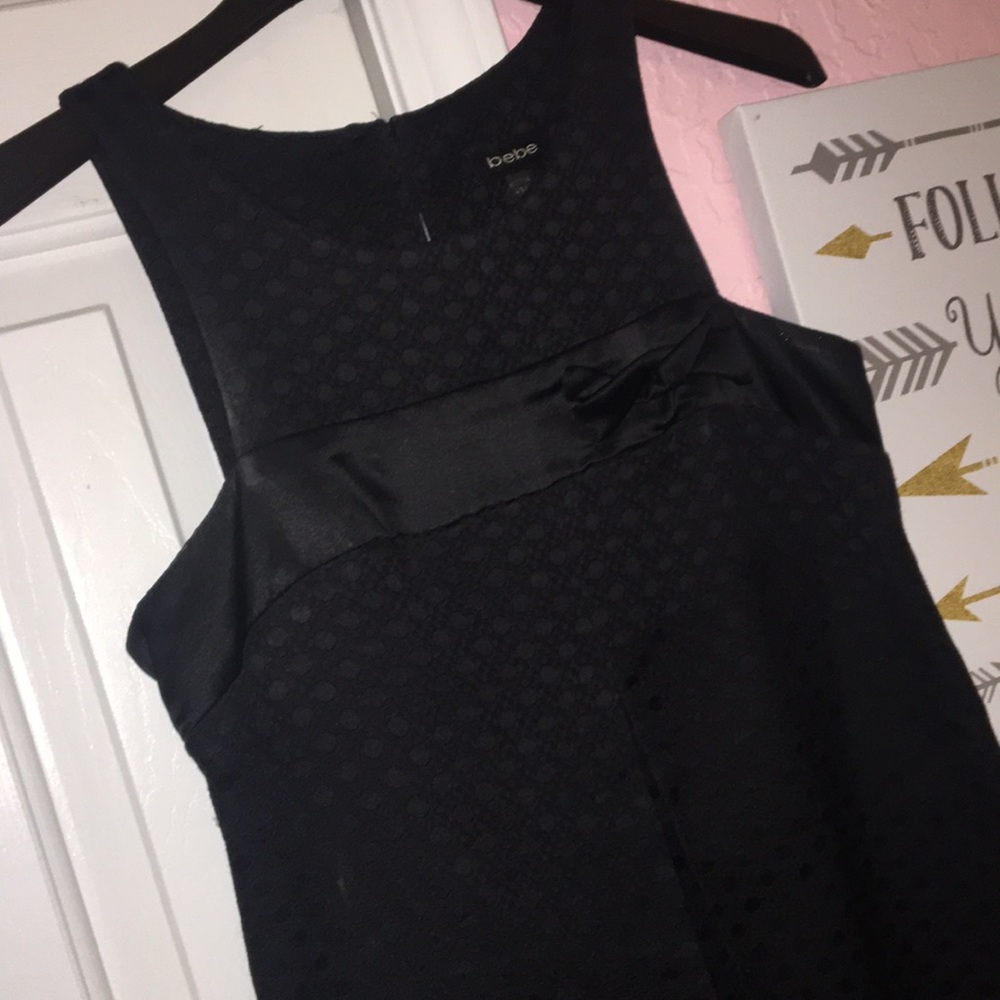 Bebe little black dress || size extra small